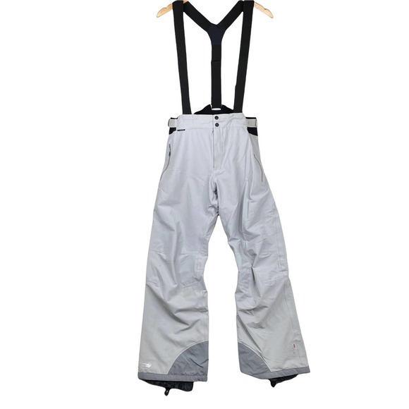 Women's Eider Grey & Black Gortec Snow Bibs, Skiing/Snowboarding-XL - Picture 1 of 14